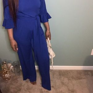 Deep Blue Jumpsuit